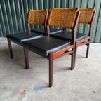 Set/4 Vintage Top Form Stoelen, 1960, Skai Webbing thumbnail 6