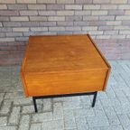 Jaren 60 Teakhouten Salontafel Met Klep thumbnail 4