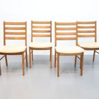 Set Van 4 Deense Eetkamerstoelen thumbnail 8