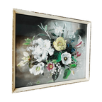Vintage Lijstje Met Bloemen Lithografie 1950’s thumbnail 3