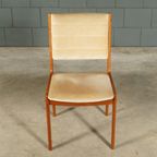 Midcentury Teakhouten Eetkamerset – Tafel – 4 Stoelen thumbnail 18
