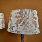Set Van 2 Vintage Tafellampjes, Schemerlampen, Lampen thumbnail 12
