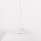 Large Opaline Glass Raak Amsterdam Globe Pendant thumbnail 5