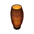 1950’S - Oval Shaped - Tiki Style Lamp - Mid Century Modern thumbnail 4