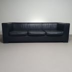 Camin Wittmann Sofa Black Leather thumbnail 4