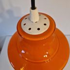 Oranje Vintage Glazen Hanglamp Oranje Hanglamp Retro Design thumbnail 4