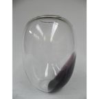 Glazen Vintage Vaas Hoogte 24 Cm thumbnail 5