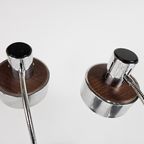 Vintage - Made In Italy - Florence - Tafellampen Set (2) - Attr. Targetti Sankey - Chroom - Metaa thumbnail 5