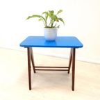 Retro Vintage Bijzettafel Jaren 50 / 60 Plantentafel Teak thumbnail 3