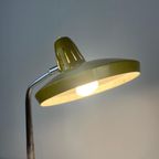 Vintage, Industriële Bureaulamp Faro 70-G – Fase, Okergeel thumbnail 8