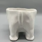 Grote Bloempot Olifant Wit thumbnail 7
