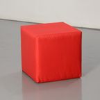 Officenow Poef, Rood, 43 X 43 Cm thumbnail 2