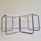 Set Of 2 Side Tables B9 Marcel Breuer For Tecta thumbnail 8