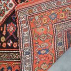 Vintage Oud Vloerkleed Handgeknoopt En In Oosterse Stijl Met Prachtige Kleuren 228x114cm thumbnail 7