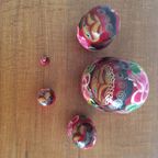Matroesjka - Baboesjka Pop, 5 Houten Poppetjes thumbnail 4