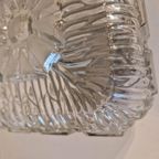 60's Glazen Vintage Plaffoniere Plafond Lamp Hanglamp thumbnail 4