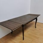 Vintage Landelijke Eettafel Eetkamertafel Uitschuifbaar 301 thumbnail 13
