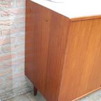 Vintage Teak Kast Formule Meubelen Met Formica Top thumbnail 8