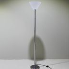 Vintage Vloerlamp - Wit, Zilver, Chroom thumbnail 3