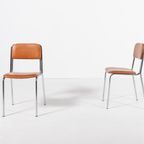 Italian Mid-century Modern Set Of 4 Chairs From 1960’s thumbnail 5