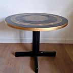 Vintage Salontafel In Zwart En Goud thumbnail 3