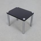 Nesting Tables In Chrome And Wood, Set/3 thumbnail 7