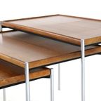 Unieke Mimiset Nesting Tables Lämmle And Co Vintage Omkeerbaar Blad thumbnail 11