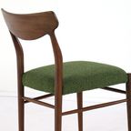 Set 4 Vintage Lübke Stoelen 'waldbrunn' New Upholstery thumbnail 14