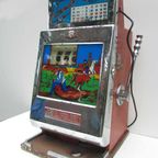 Lege Ombouw Van Vintage Slotmachine/Jackpot Bell Fruit, Cowboy Scene thumbnail 10