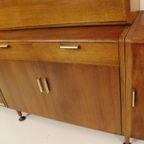 Mid-century Wandmeubel / Highboard / Dressoir – A.a. Patijn / Zijlstra – Jaren ’50 thumbnail 7