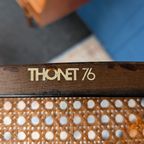 7x Vintage Rotan Stoelen, Model 215r, Thonet thumbnail 20