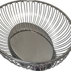 Alfra Alessi - Oval Shaped - Bread Basket / Bonbon Plate - Stainless Steel thumbnail 5