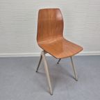 Galvanitas S22. Vintage Schoolstoel, Stapelbaar. thumbnail 2