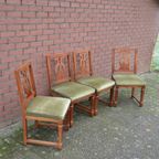 Retro Stoelen Set Van 4 thumbnail 9