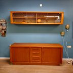 Vintage Dressoir + Vitrine Wandkast Silkeborg thumbnail 7