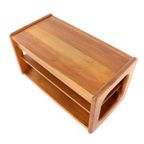 Audio Meubel Trolley 'traeden' Vintage Deens Massief Teak thumbnail 9