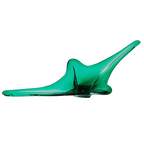 Vintage Glazen Murano Schaal Groen Mid-century 1970’s thumbnail 6