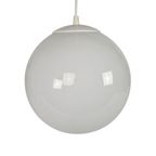 Happylight - Vintage Hanglamp - Globe - Ochtendnevel - Opaalglas - Metaal - 70'S thumbnail 6