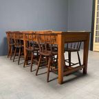 Grote Antieke Draperie Stoffen Tafel thumbnail 30