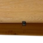 Vintage Minimalistische Eikenhouten Salontafel 80's Design thumbnail 5