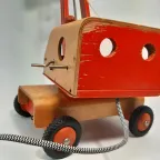Tafellamp Van Vintage Speelgoed Hijskraan thumbnail 5
