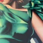 Tamara De Lempicka, Young Woman In Green (young Woman With Gloves), Ca. 1931 thumbnail 2