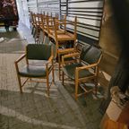 Vintage Rare Ikea Chairs Model Carmen Van Bengt Ruda 13 Pieces thumbnail 4