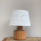 Vintage Teak Houten Taffelamp Van Bestform thumbnail 3