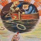 Originele Reclameplaat Heel Nederland Wenst Olifant Jenever. thumbnail 8