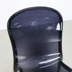 4X Dining Chair In Smoked Plexiglass, 2000S thumbnail 9