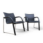 2 X Thonet S340 / Black Leather / Wulf Schneider / Ulrich Böhme thumbnail 11