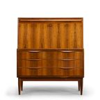 Deens Design Palissander Secretaire By Erling Torvits For Klim Mobelfabrik, 1960s thumbnail 2