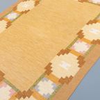 Vintage Doris Leslie Blau Collection Flat-weave Rug / Tapijt / Vloerkleed By Ingegerd Silow, Sweden thumbnail 3