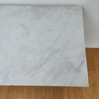Antieke Franse Sidetable, Haltafel, Bijzettafel Wandconsole Marmer Blad thumbnail 16